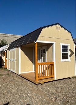 Lofted Barn Side Porch - 10x20