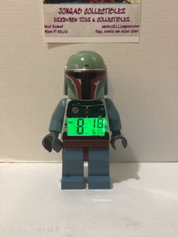 Lego Star Wars Boba Fett Bounty Hunter Digital Clock