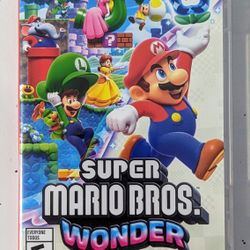 Super Mario Bros. Wonder - Nintendo Switch***Mint Condition***