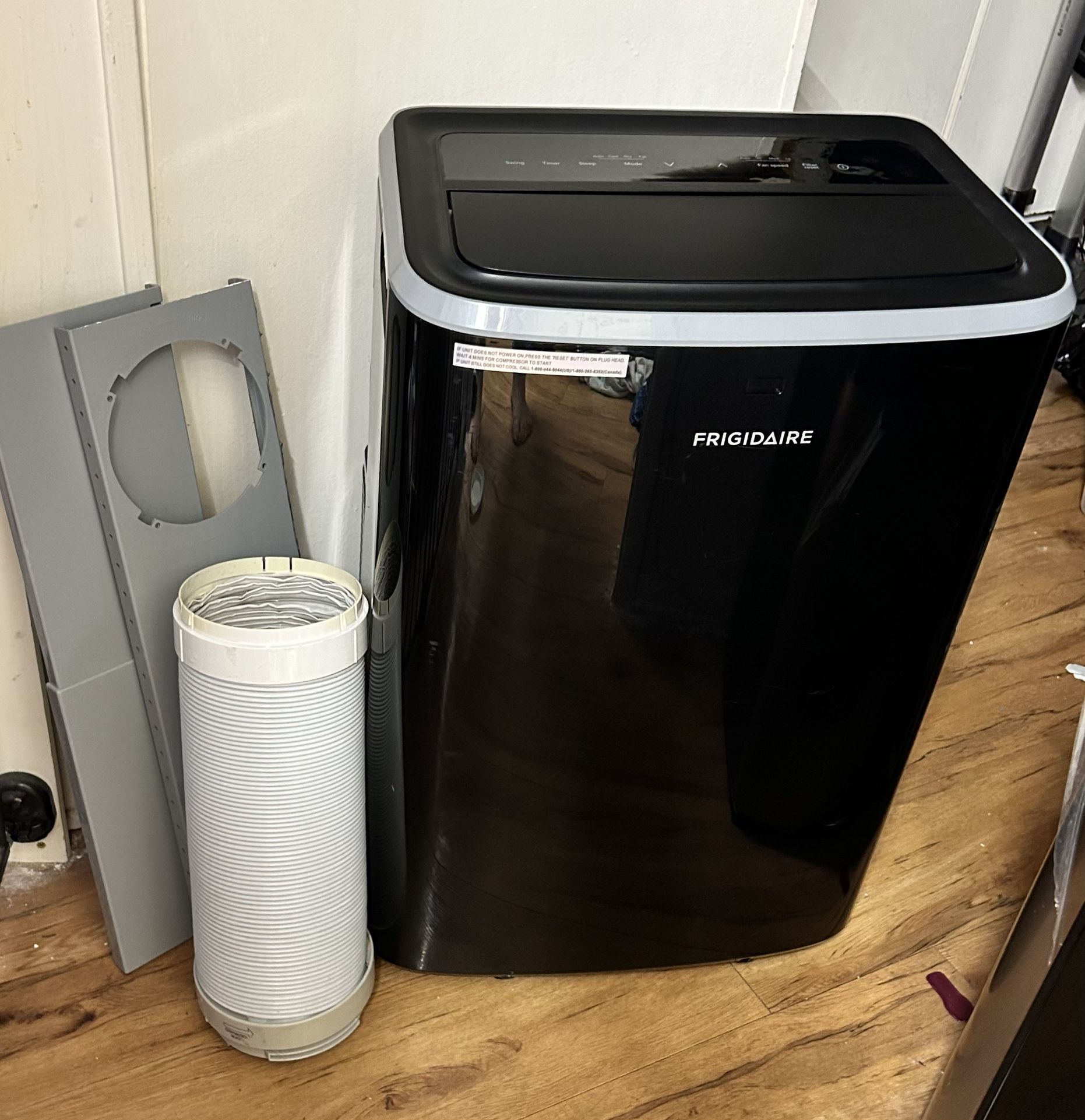 Frigidaire 14,000 btu’s portable AC with window kit deep cleaned
