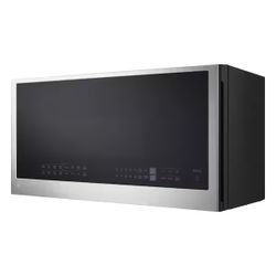 LG Smart 1.7 cu. ft. Over the Range Convection Microwave Oven with Air Fry in PrintProof Stainless Steel