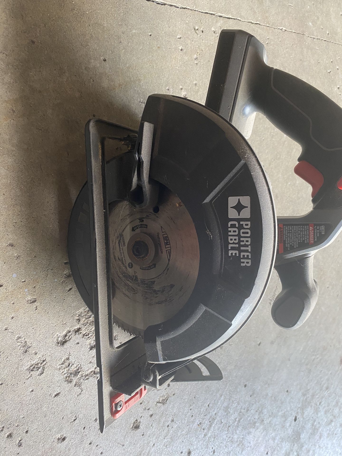 Porter Cable 18 V Circular Saw