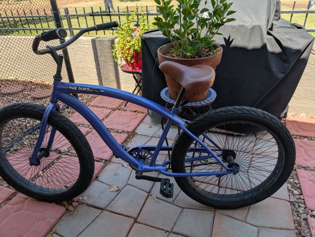 Mens Fat Tire Beach Cruiser Bike