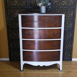 Dresser Chest  Cherry Wood Measurements On Picture PICKUP ONLY 