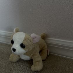 Webkinz Chihuahua Plush Stuffed Animal Tan White Retired 2006 No Code