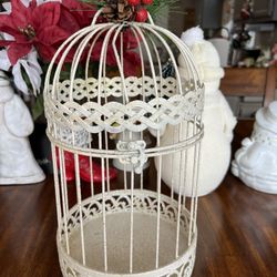 Vintage 16 In. Bird Cage