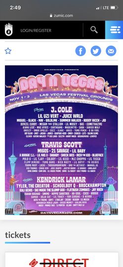 Days in Vegas Tickets