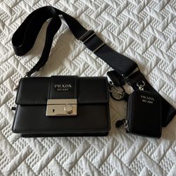 Prada leather Luxury shoulder bag 1BH006 