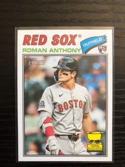 Roman Anthony 2026 Topps Heritage Base Card #86