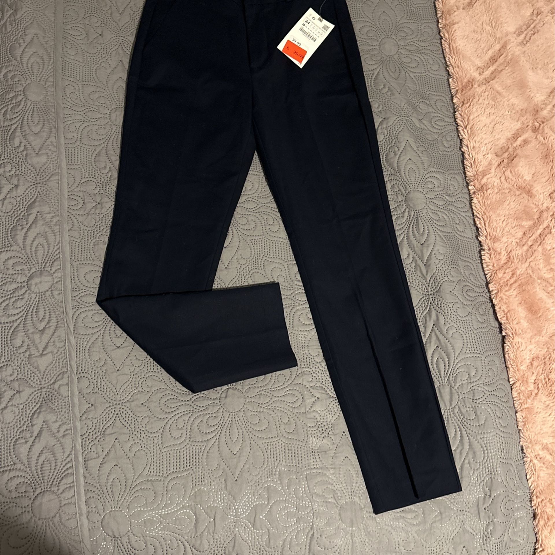Zara Navy Blue Pants 