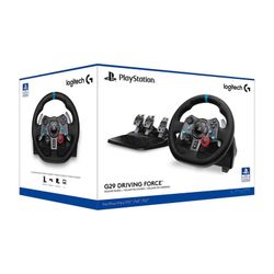 G29 Logitech PlayStation Driving Steering Wheel And Pedals.
