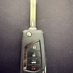 2018-2024 Toyota Corolla  Camry Key Flip With New Uncut Blde