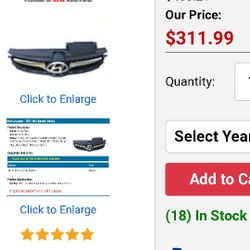 F150  Bumper/Elantra Grill/Integra OEM/Acura MDX Mirror 