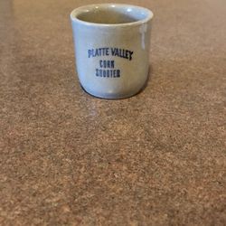 Vintage Platte Valley Corn Shooter Shot Glass