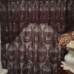 Chocolate Brown Shower Curtain