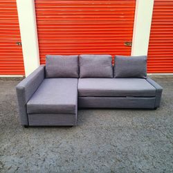 Grey Sectional Couch - Free Delivery