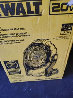 DEWALT 20V Cordless Jobsite Fan DCE512B