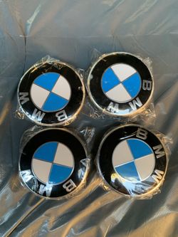 Bmw center hub caps