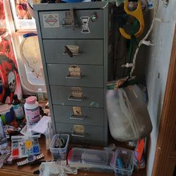 Mini File Cabinet 