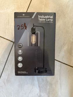 Industrial Table Lamp