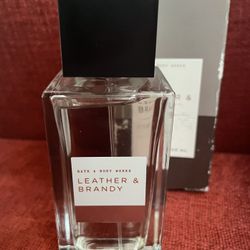 Leather & Brandy Men Cologne By Bath & Body Works - 3.4 Oz
