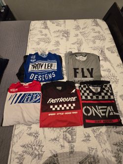 Riding gear jerseys.  Troy Lee , fasthouse