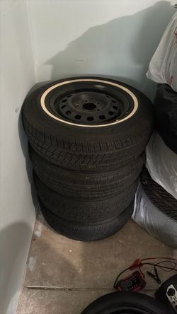 Used tires came off a 88 Cadillac fleetwood d’elegance