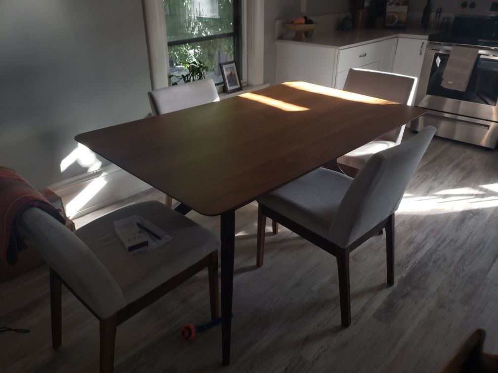 Dining Table With Real Wood