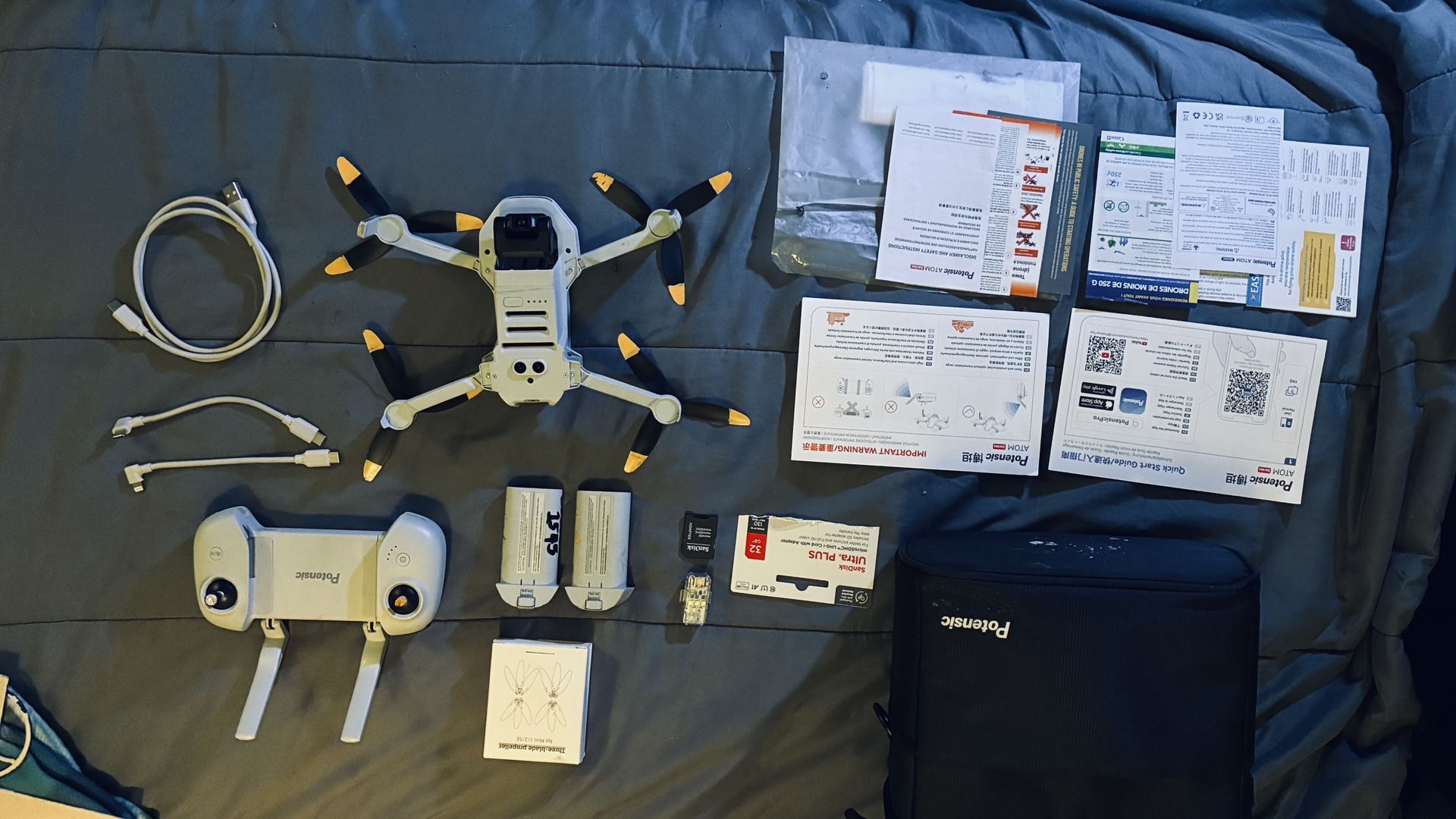 Potensic Atom SE Drone With Fly Safe Package