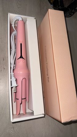 Hair curling wand