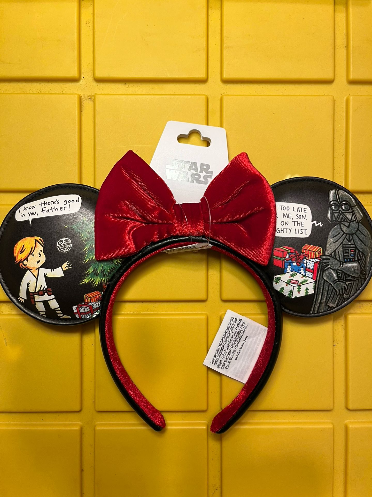 Disney Star Wars Holiday Minnie Mouse Ears