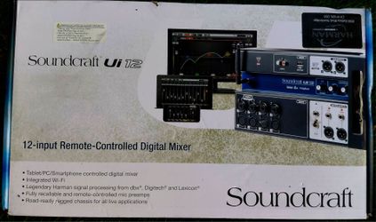 Soundcraft Ui 12 Digital Mixer - New