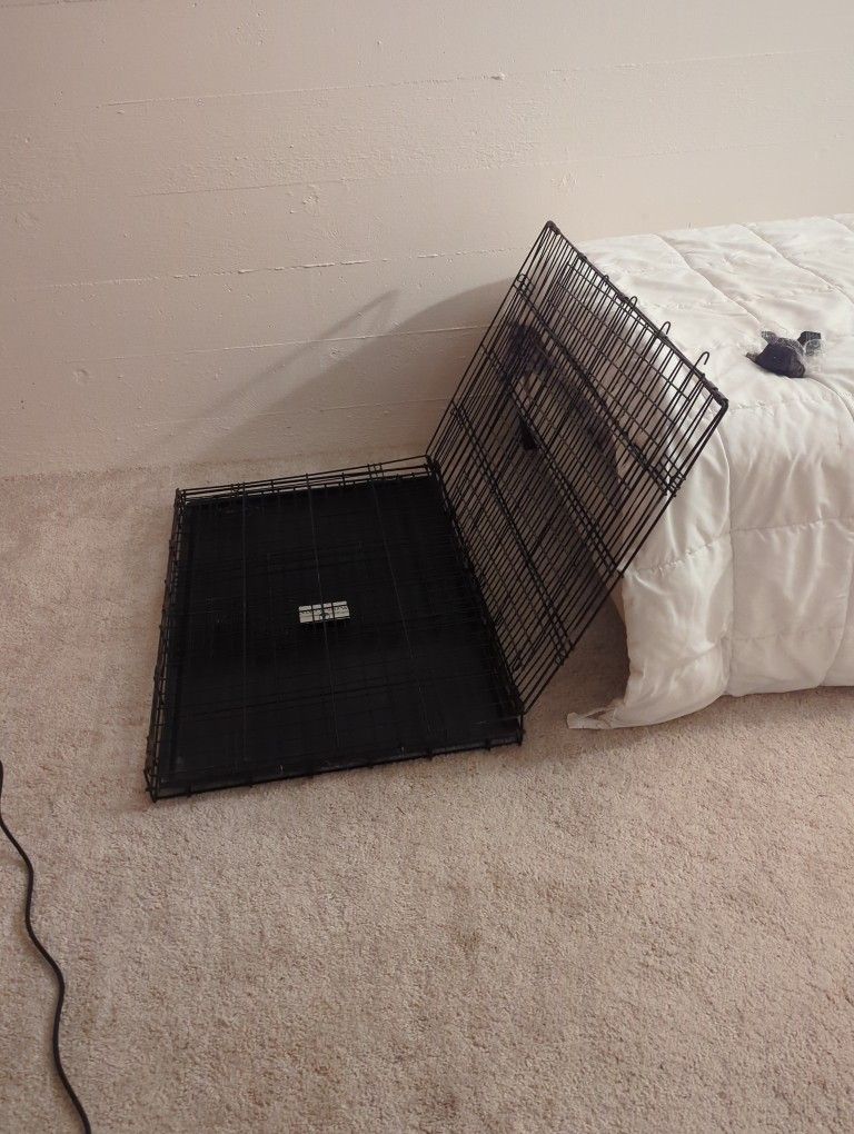 Free Dog Crate Medium Size