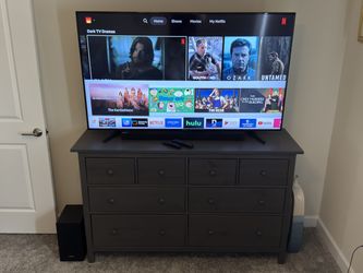 65" Samsung 4K Smart TV + Soundbar & Wireless Sub - Like New Bundle