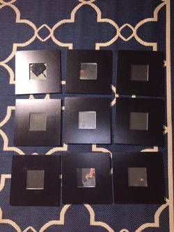 IKEA mirror collage 10x10” each set of 9