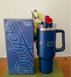 Los Angeles Dodgers Excusive Nurses  Night Tumbler 2023. New In Box.