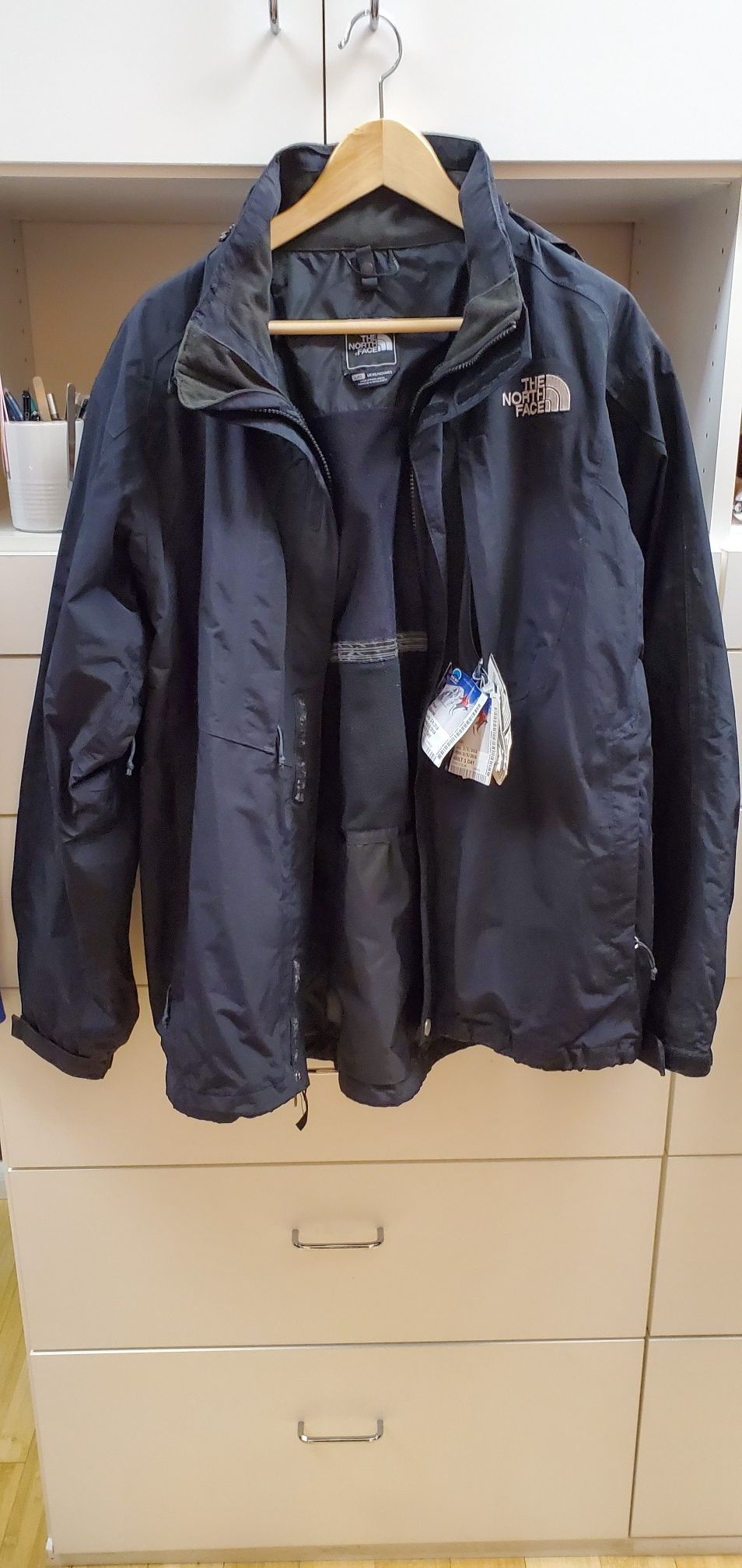 North Face 3 in 1 jacket LARGE - ski pants MEDIUM