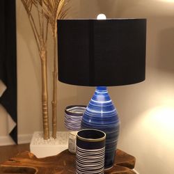 Set of 2 table lamps 💡 + 1 Floor Lamp 