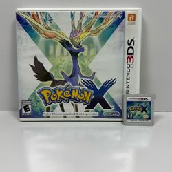 Pokémon X (Nintendo 3DS, 2013) Authentic Game (English Version)