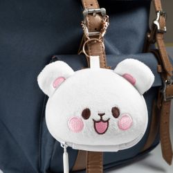 Official Milk Mocha Bear Purse With Key Holders And Chain