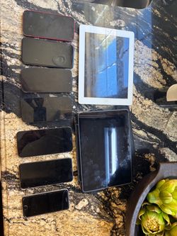 7 iPhones + 2 iPads Bundle ¡Phone 13, 13 Pro, 11, X