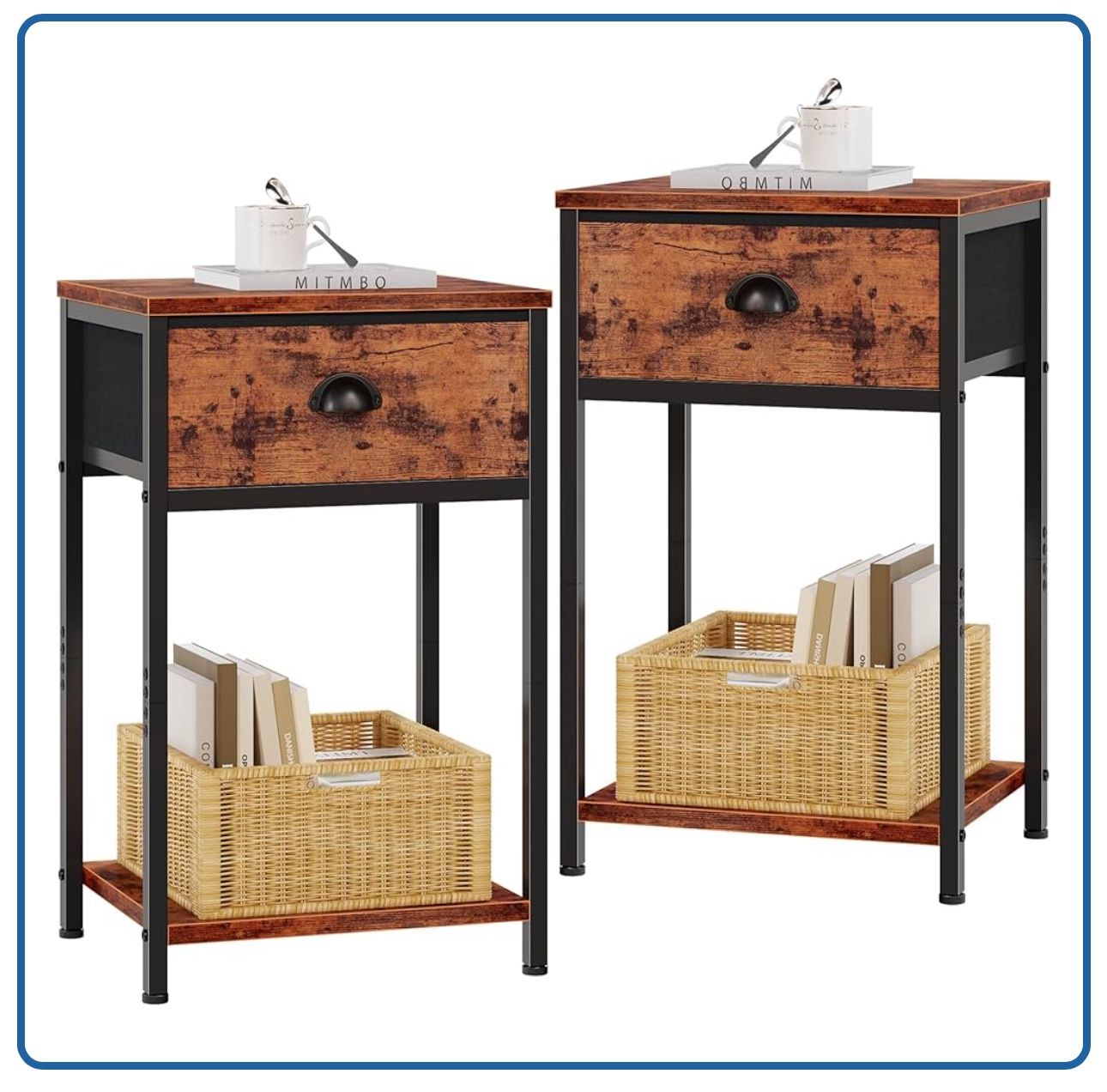 Nightstands Set of 2