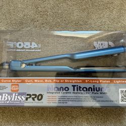 babyliss pro nano titanium integrated ceramic heaters iron