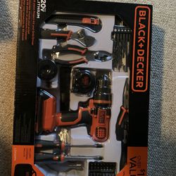 Black & Decker Drill and tools