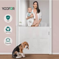 Retractable Baby And Pet Gate