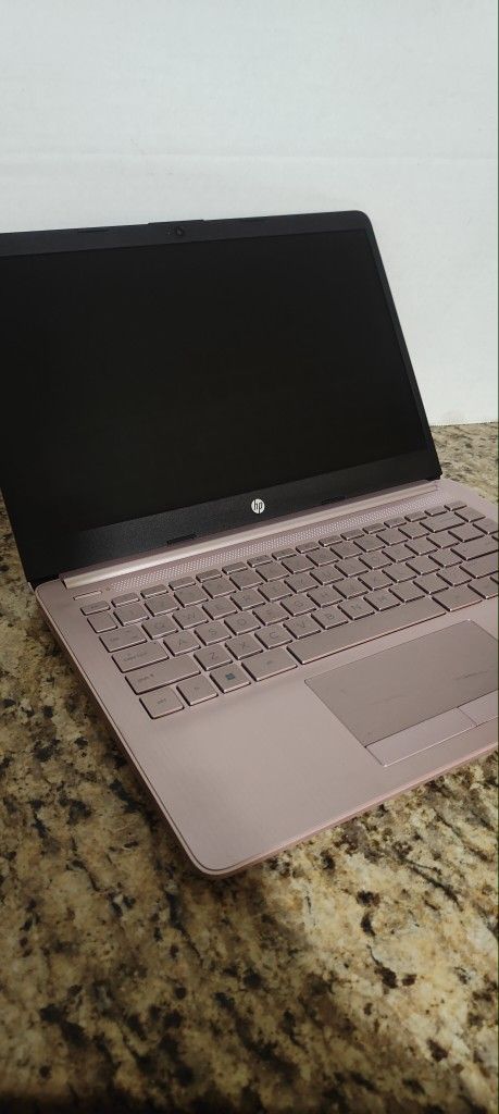 HP 14" Laptop - Rose Gold