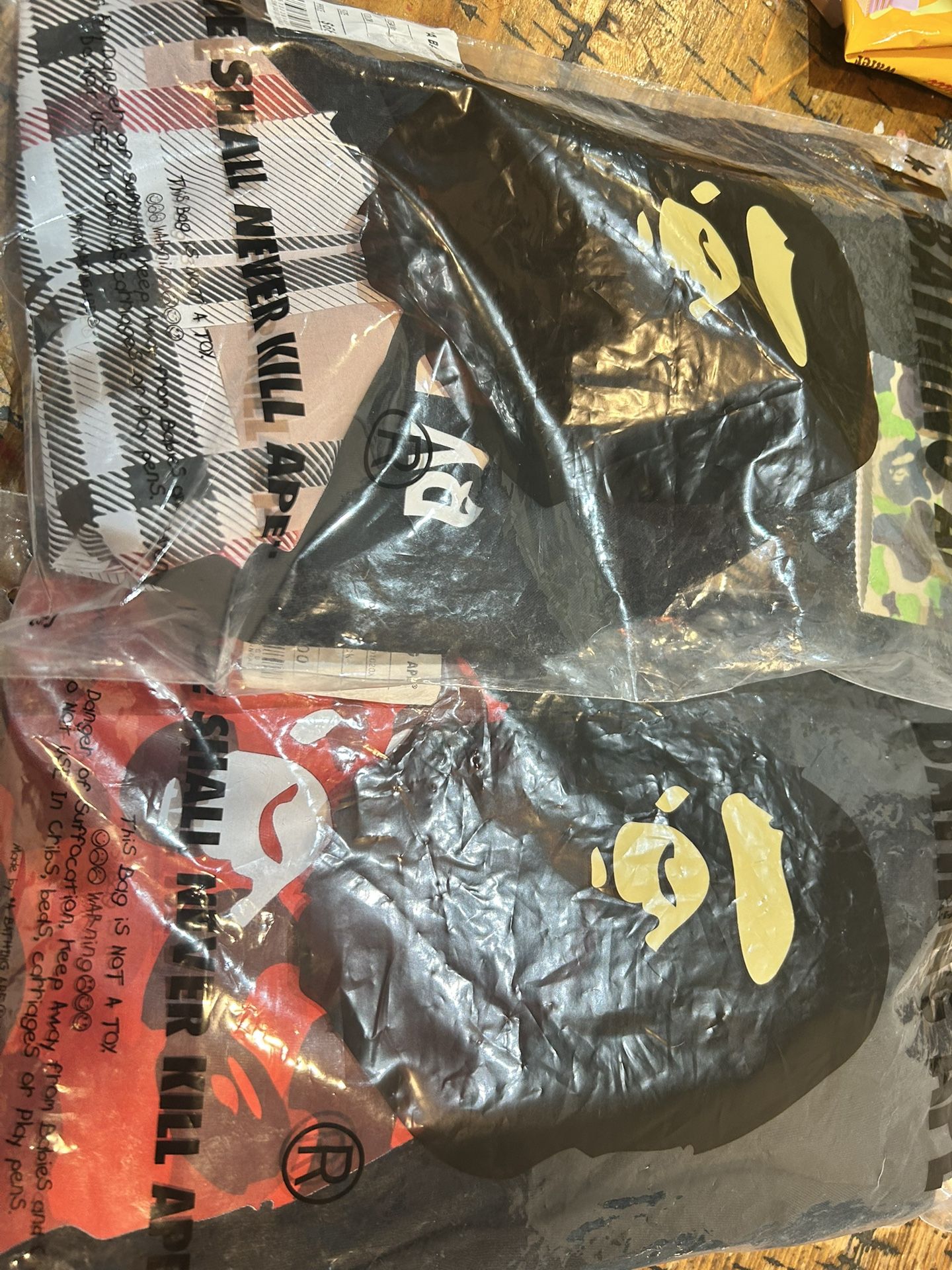 Burberry And Red Bape T