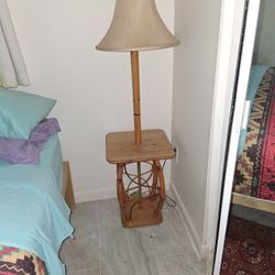 Floor Lamp Rattan
