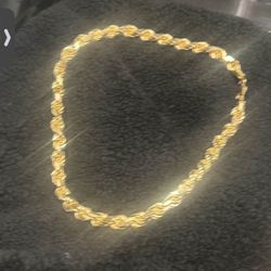 BIG BOSS Rope Chain Necklace - 14k Gold Vermeil 925 Sterling Silver - 18"-30" - 11mm