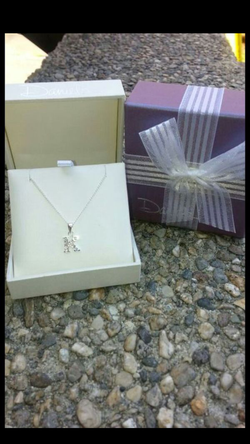 *~♥NeW StErLiNg InItIaL "K" NeCkLaCe♥~*